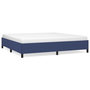 Voir la diapositive 2 : VIDAXL Cadre de lit sans matelas bleu 200x200 cm tissu