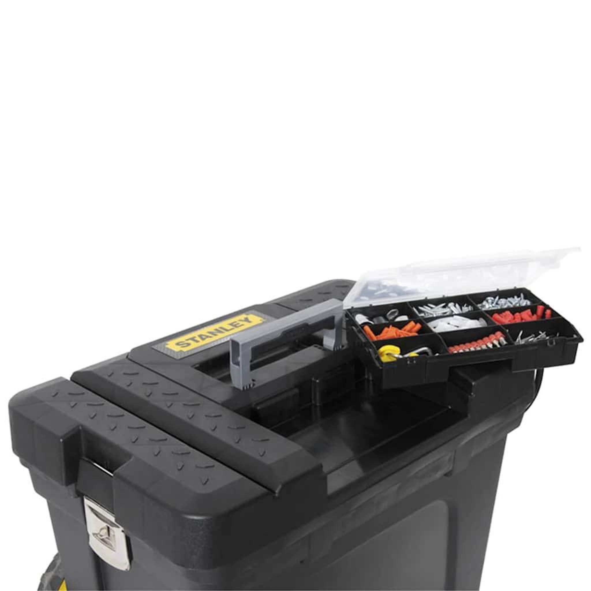Voir la diapositive 4 : Stanley Stanley boîte a outil ProMobile en plastique 1-97-503