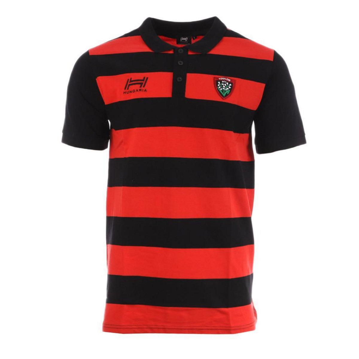 HUNGARIA RC Toulon Polo Noir/ Homme Hungaria