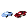 Voir la diapositive 1 : MATTEL Mattel Pack de 2 véhicules - Cars - Sally et Flash McQueen Sport