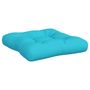Voir la diapositive 5 : VIDAXL Coussins de palette lot de 3 turquoise tissu Oxford