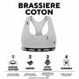 Voir la diapositive 2 : UMBRO Lot de 3 Brassières coton femme
