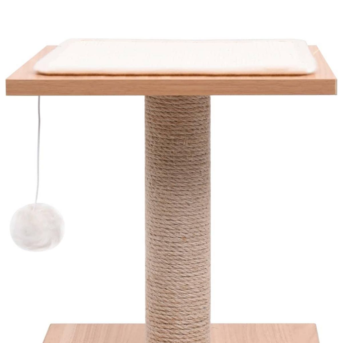 VIDAXL Arbre a chat avec tapis a gratter en sisal 62 cm
