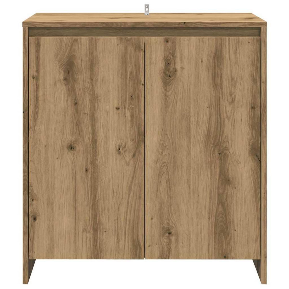 VIDAXL Buffet 2 pcs chene artisanal bois d'ingenierie