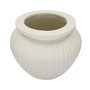 Voir la diapositive 2 : Paris Prix Cache-Pot en Céramique  Chil  48cm Crème