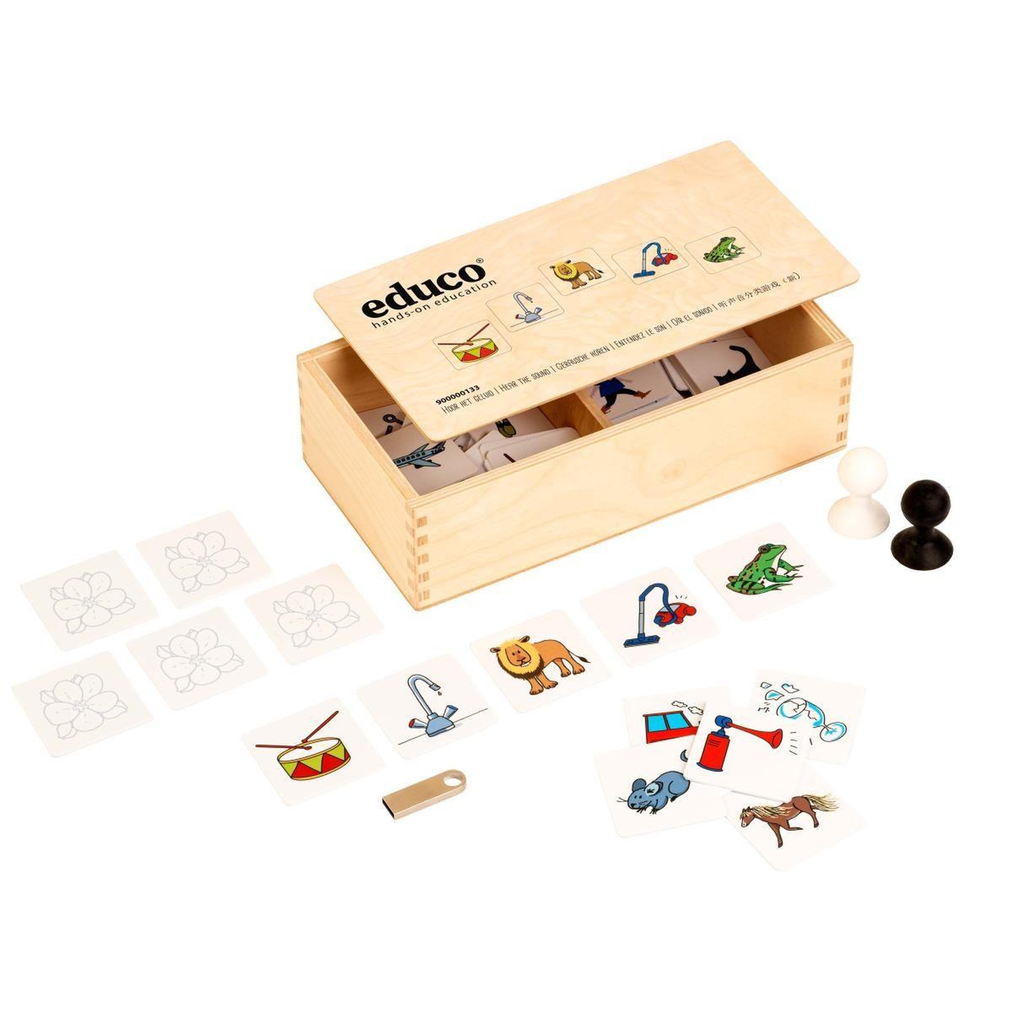 EDUCO Écoute le son — jeu éducatif pour la classe