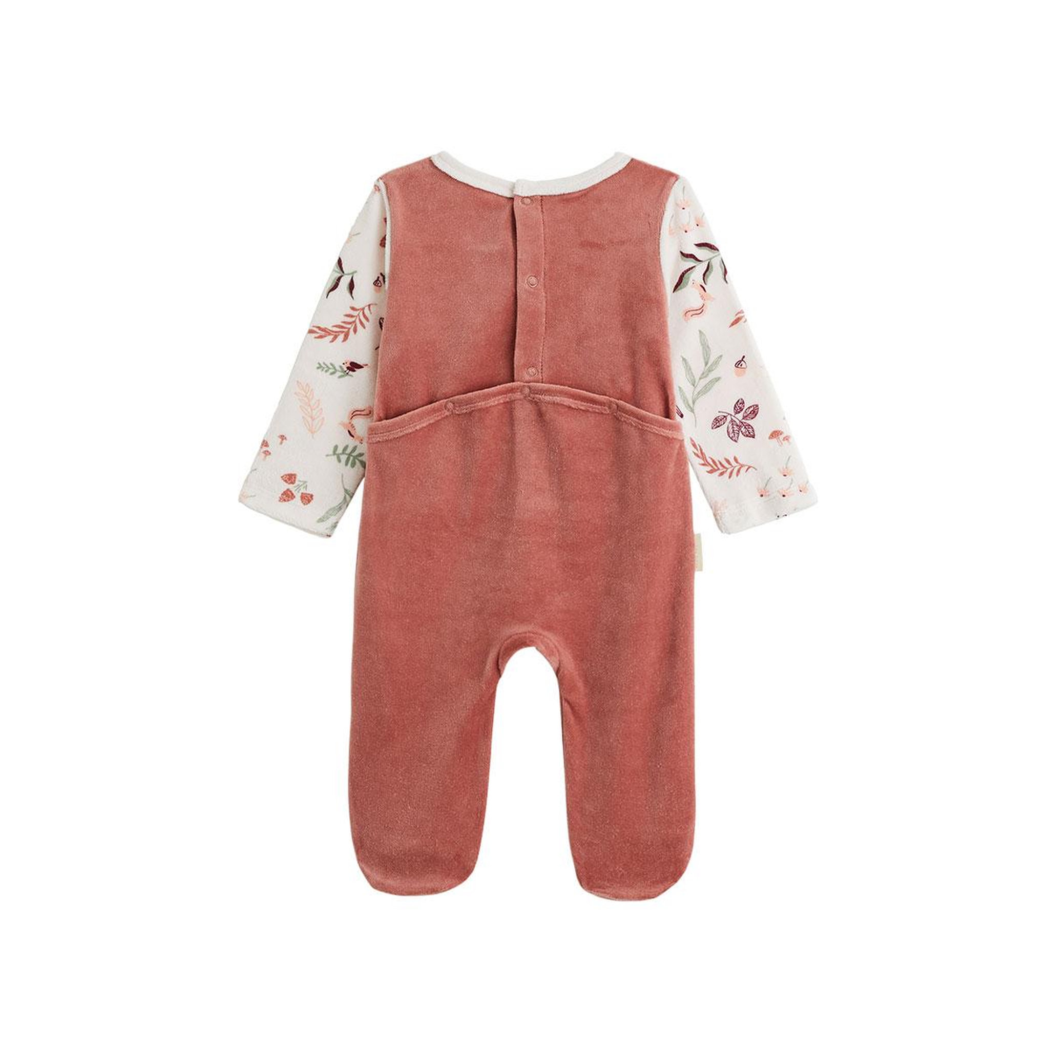 Voir la diapositive 2 : Petit BÃ©guin Pyjama bébé en velours evie
