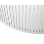 Voir la diapositive 3 : BEST MOBILIER Sally - table basse ronde - blanc - 75 cm