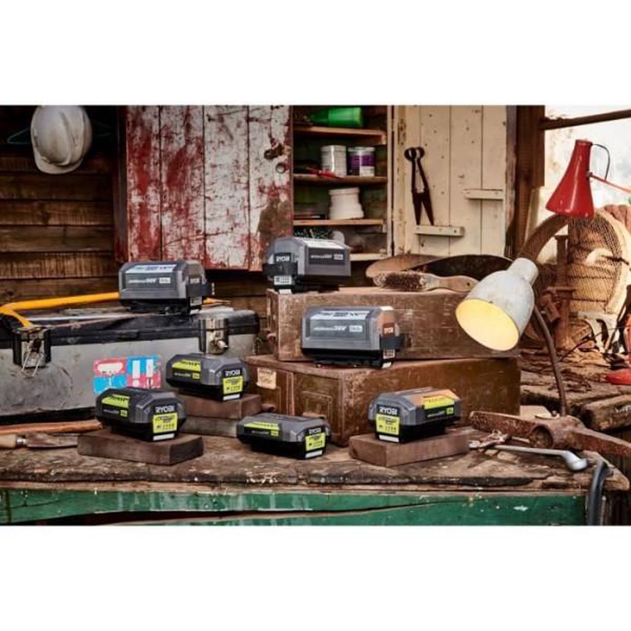 Voir la diapositive 4 : Ryobi Ryobi - 1 batterie lithium+ 36v maxpower 6,0 ah high energy - gestion individuelle de charge/décharge des cellules - ry36b60b