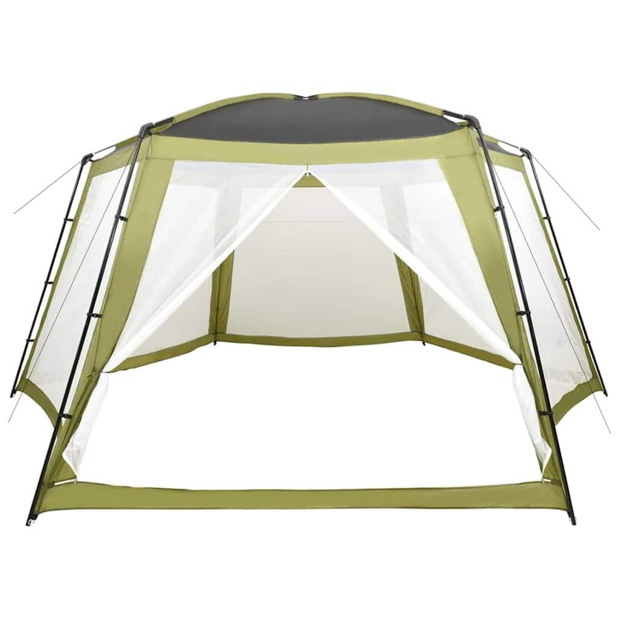 Voir la diapositive 5 : VIDAXL Tente de piscine Tissu 660x580x250 cm Vert