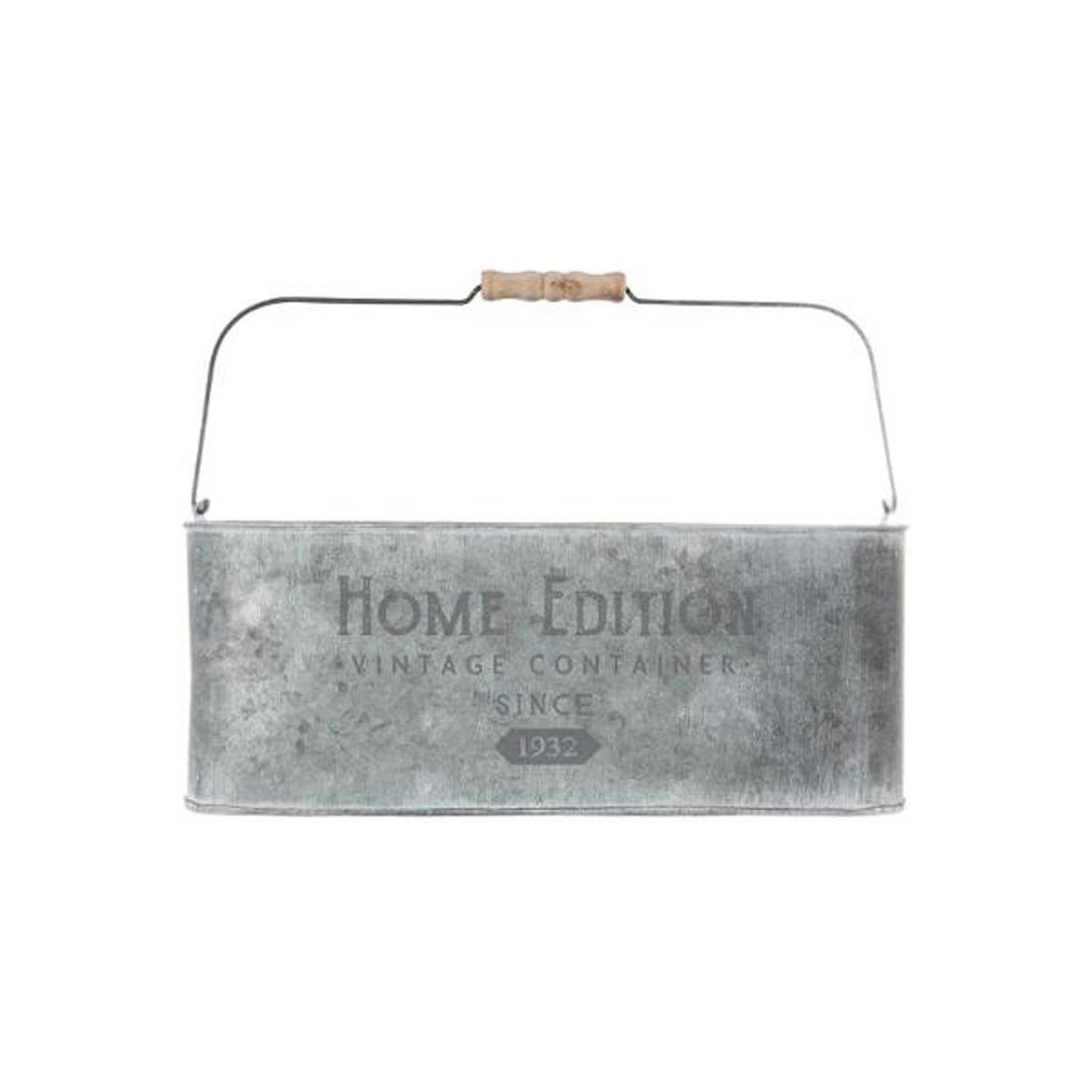 Voir la diapositive 2 : ATMOSPHERA Porte plantes en métal  home edition  36cm gris