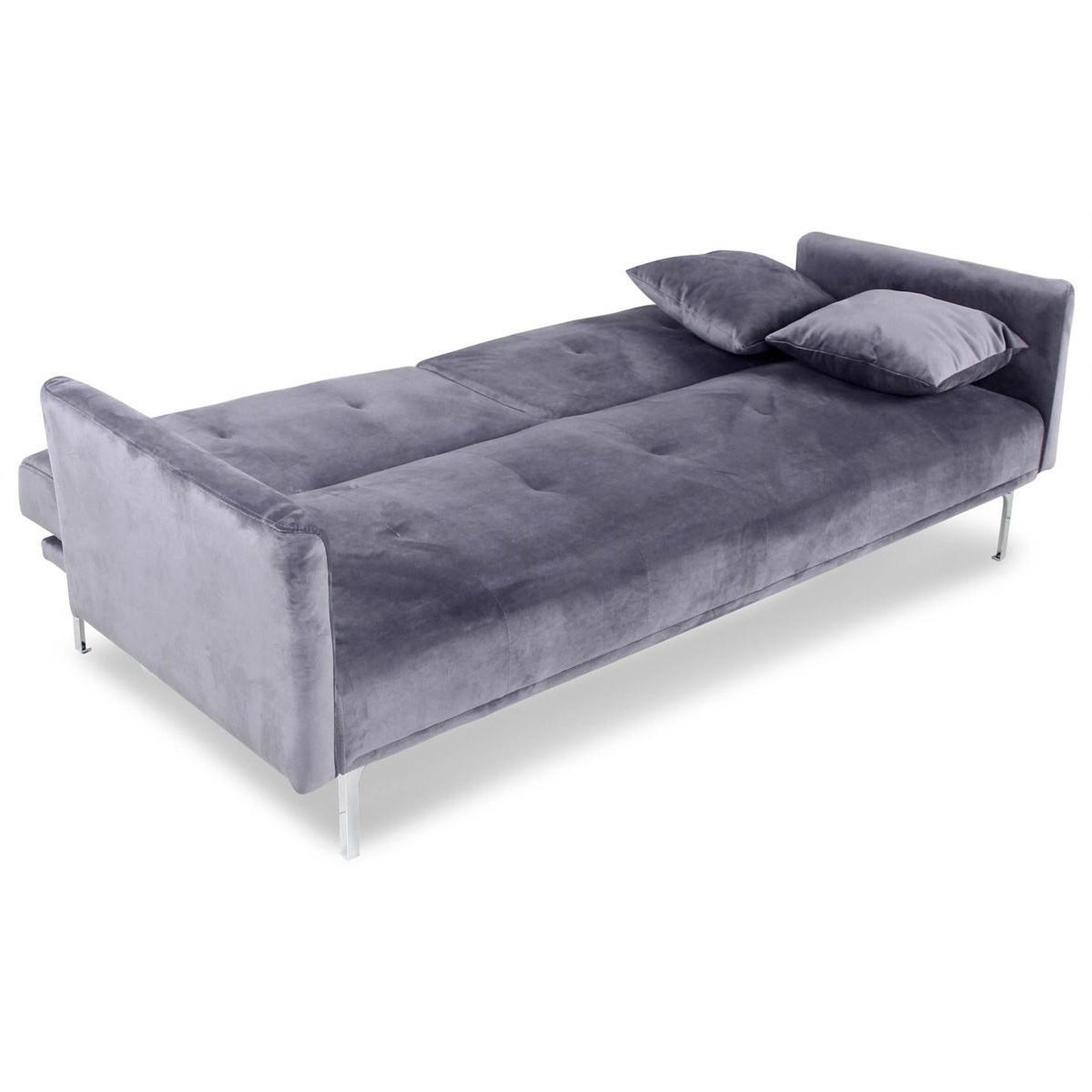 Voir la diapositive 3 : Paris Prix Canapé convertible 3 places  lacla  191cm gris