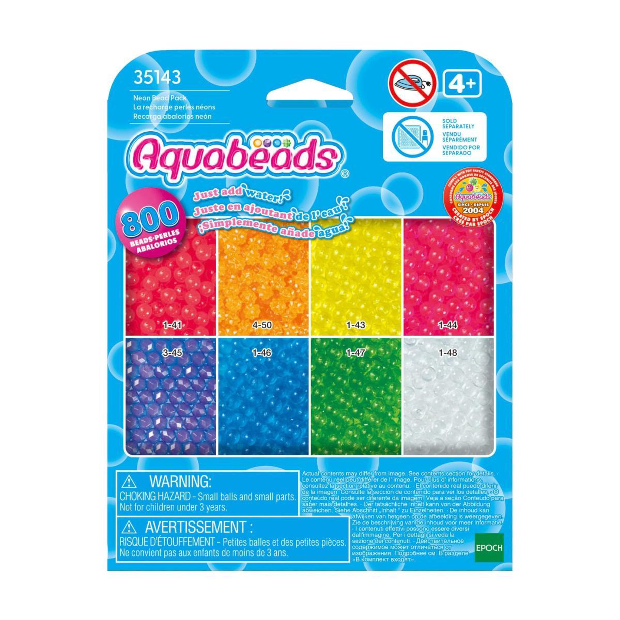 Aquabeads La recharge perles néons