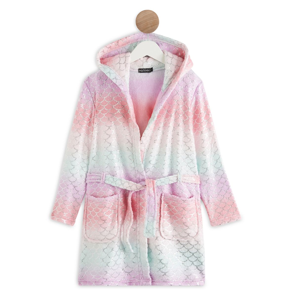 IN EXTENSO Robe de chambre sirène fille