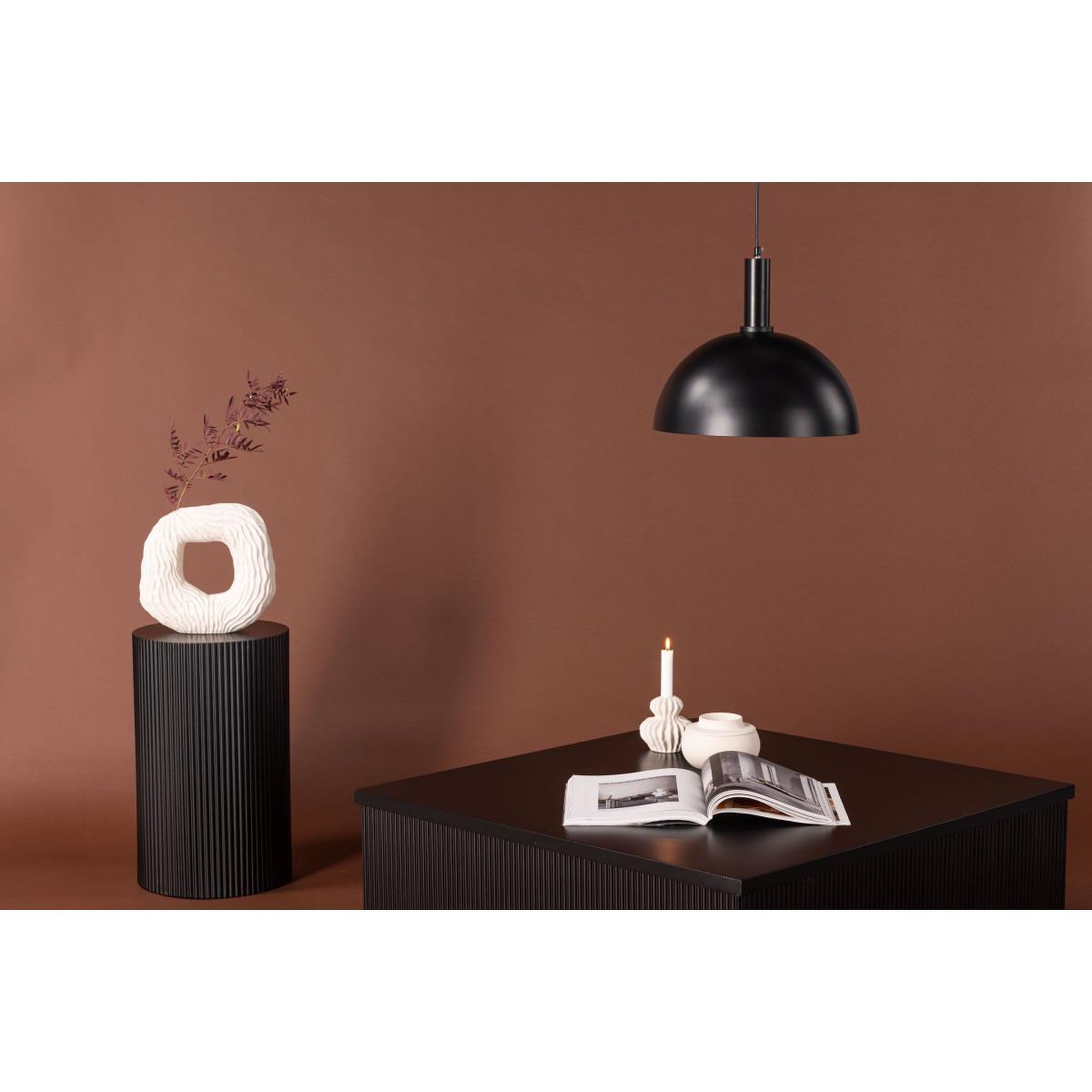 Voir la diapositive 6 : Paris Prix Lampe suspension design  narbonne  35cm noir