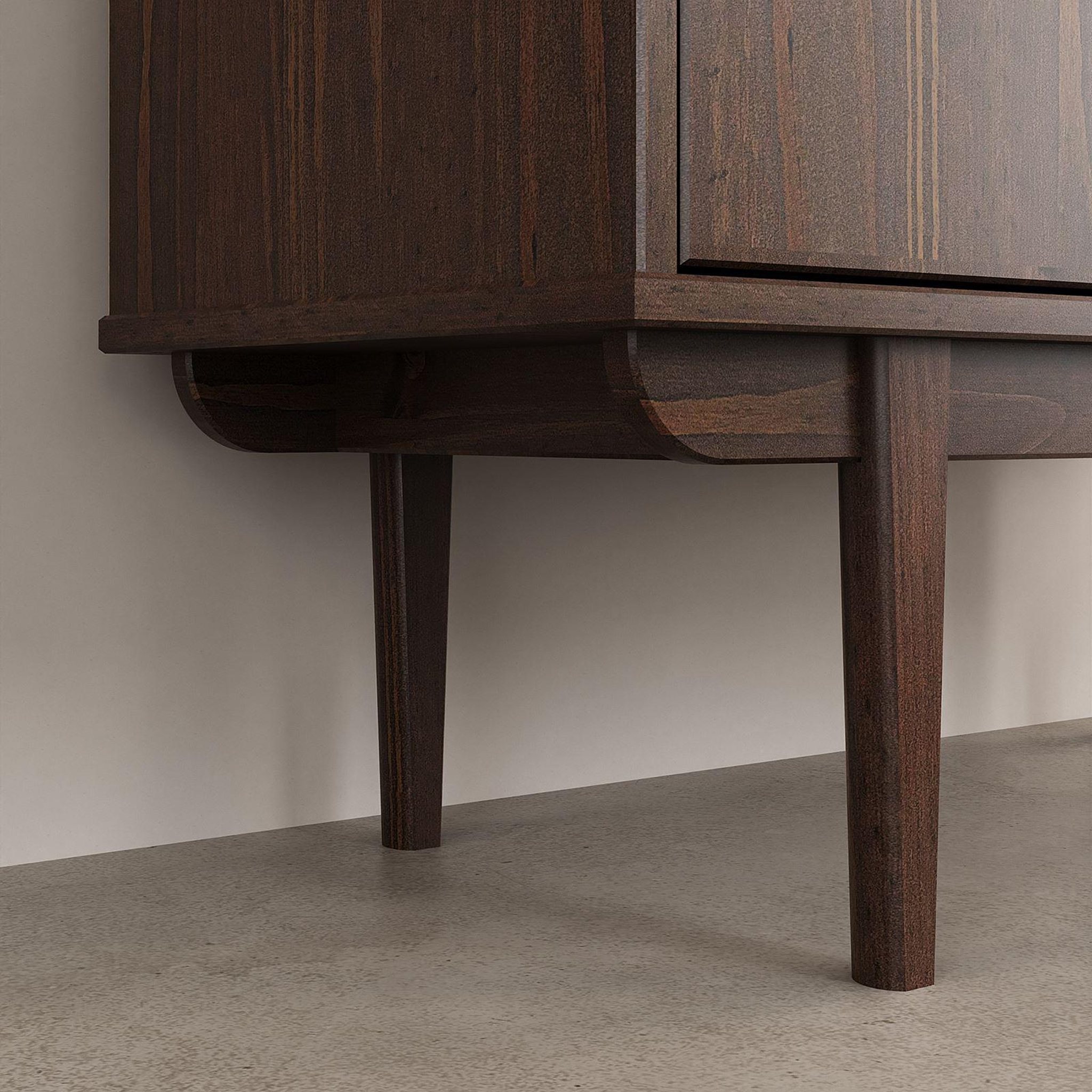 Voir la diapositive 5 : IDIMEX Buffet haut SIMONA H 133 cm en bois massif