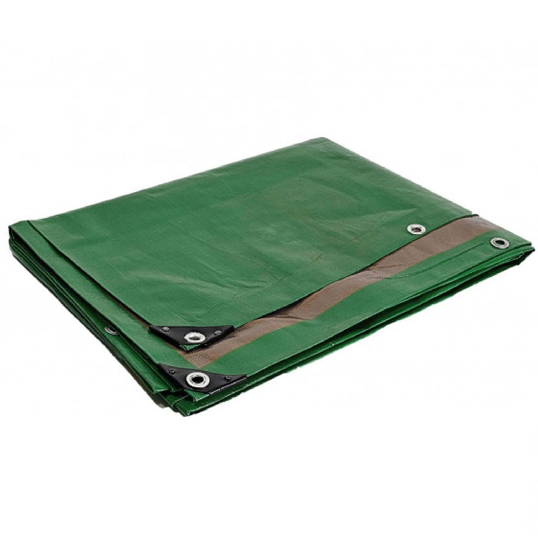 Voir la diapositive 2 : Univers du Pro Bâche toiture 8 x 12 m verte et marron pe haute résistance 250g/m2