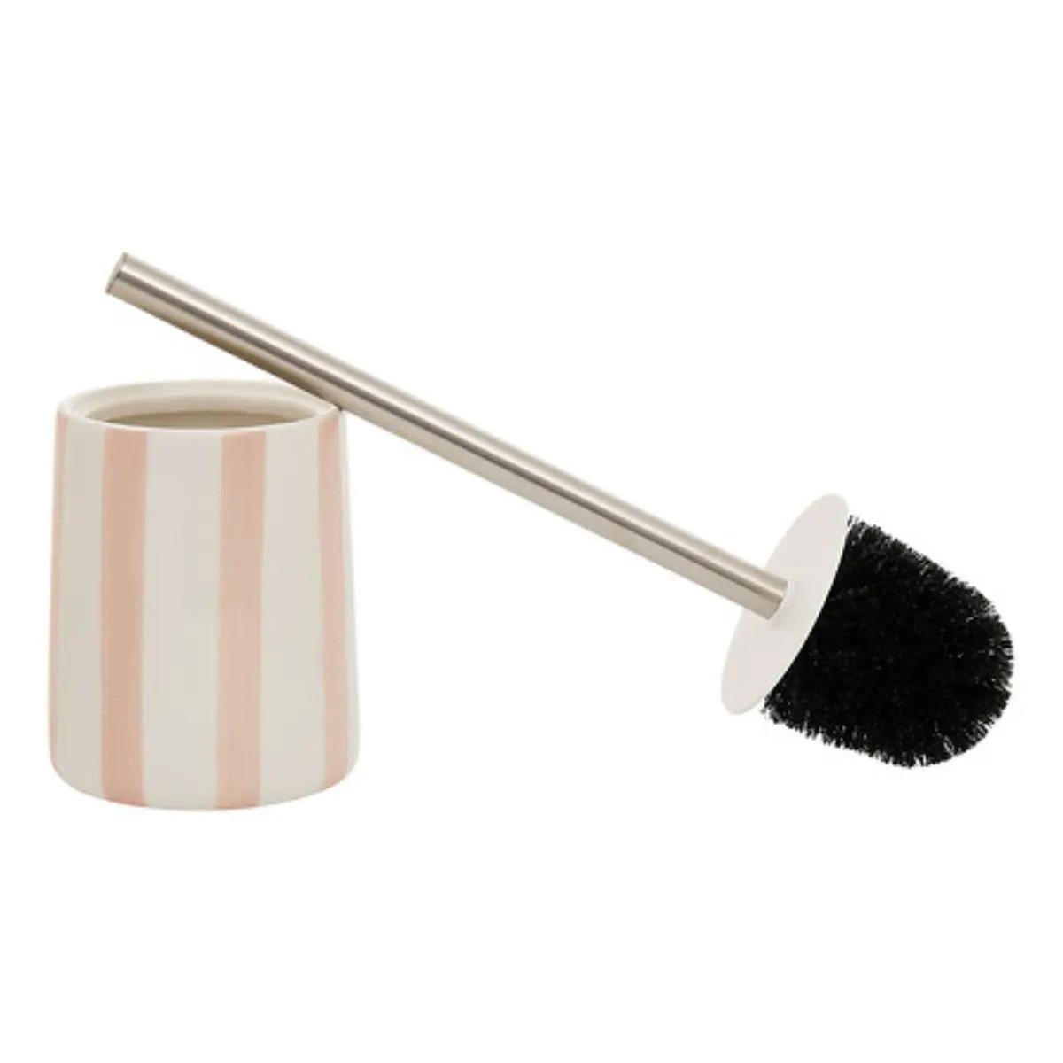 FIVE Brosse WC en Céramique  Strio  39cm Rose