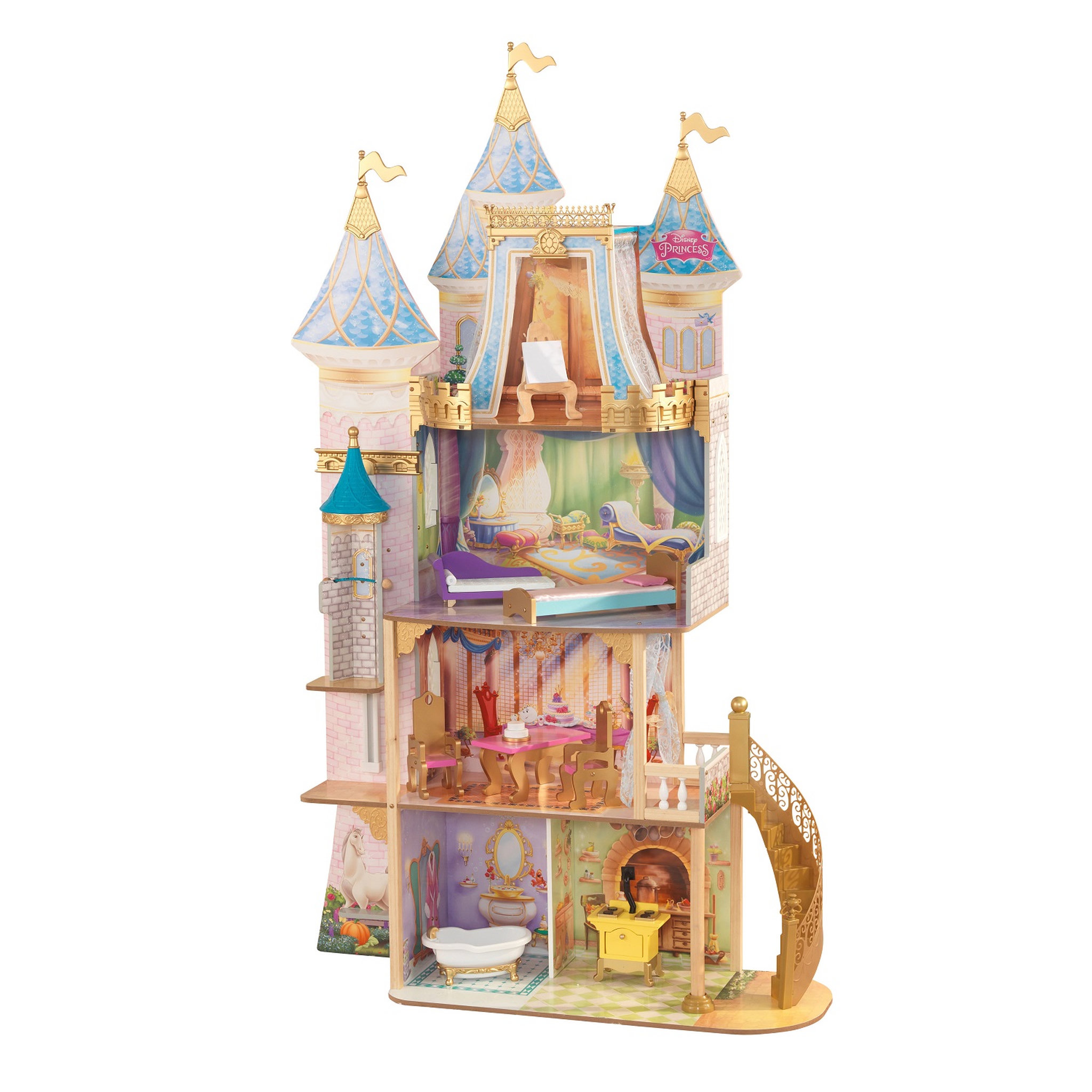 Voir la diapositive 1 : Kidkraft Maison de poupée Célébration Royale - Princesses Disney