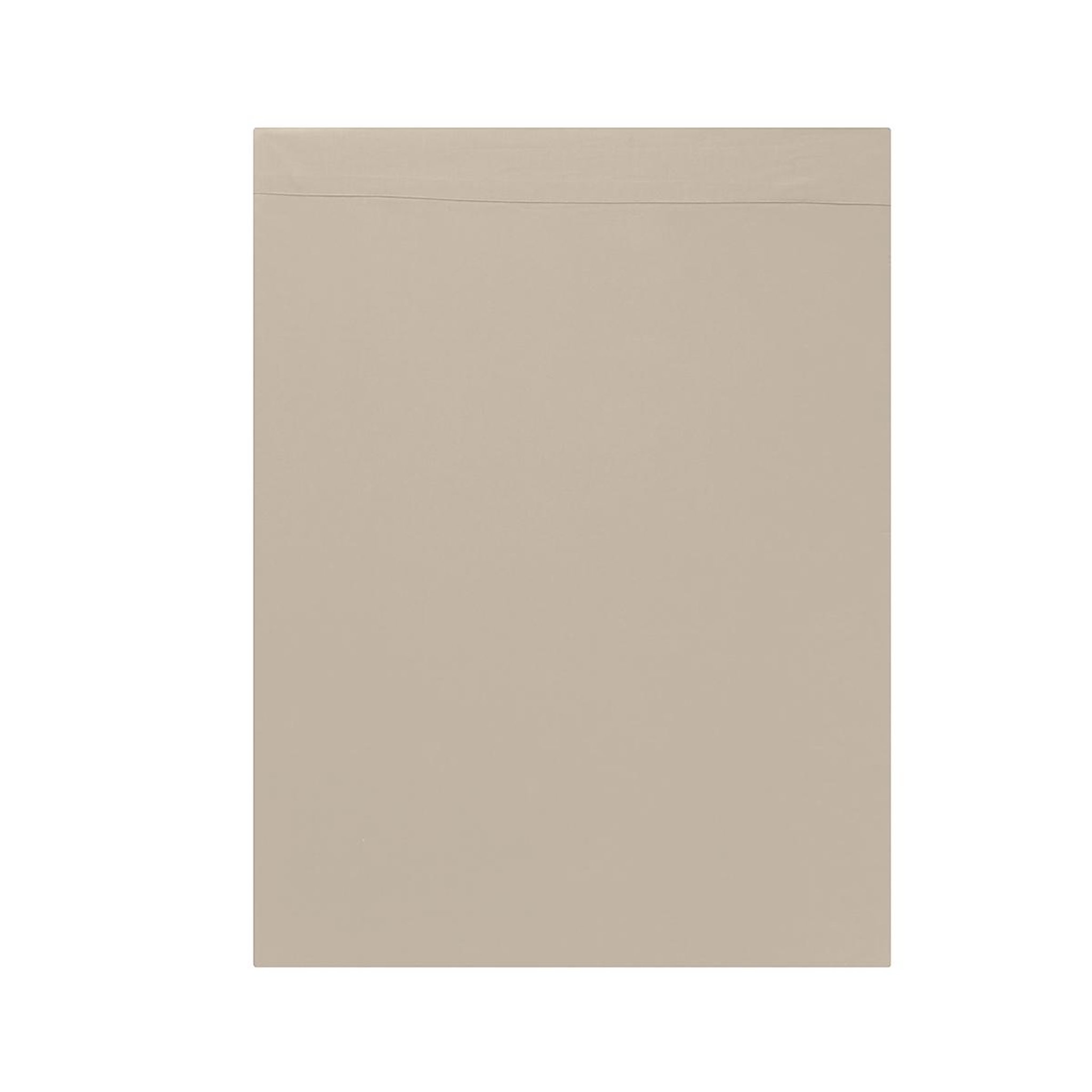 DODO Drap plat Studio Coton Sable. Coloris disponibles : Beige