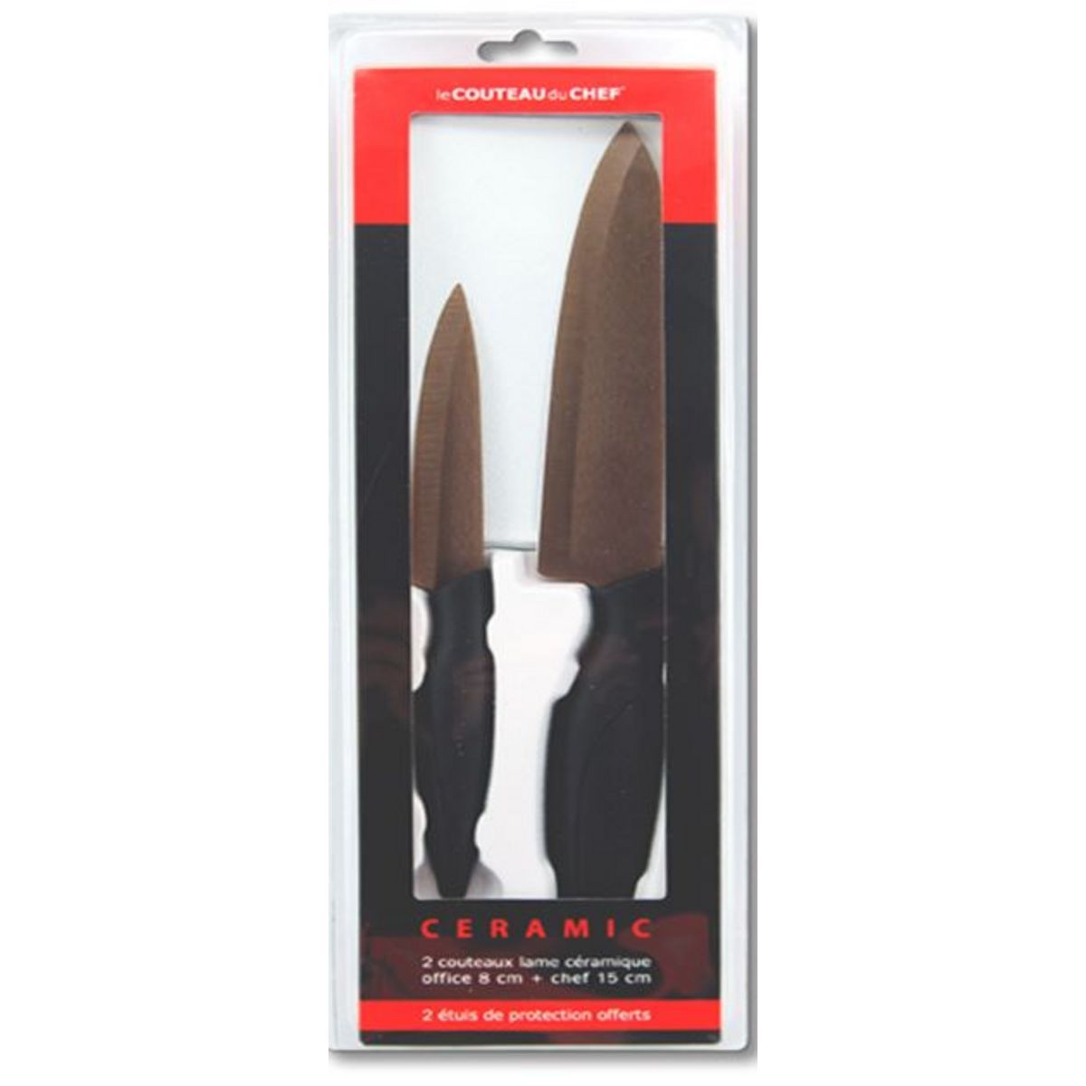 Set 2 couteaux céramique REFLET