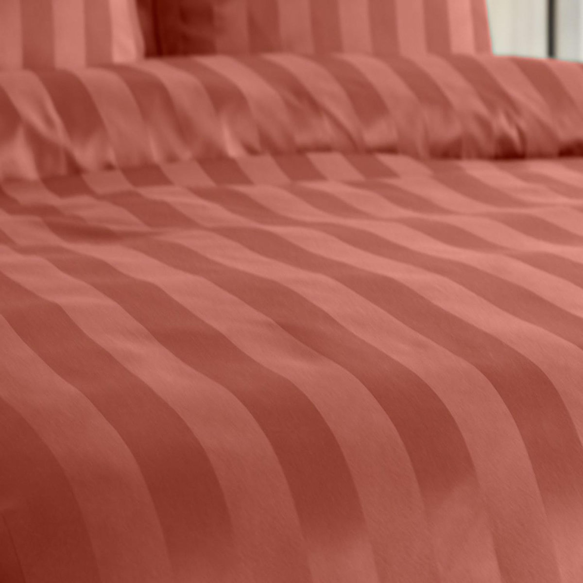 Home collection Parure housse de couette 100% satin de microfibre