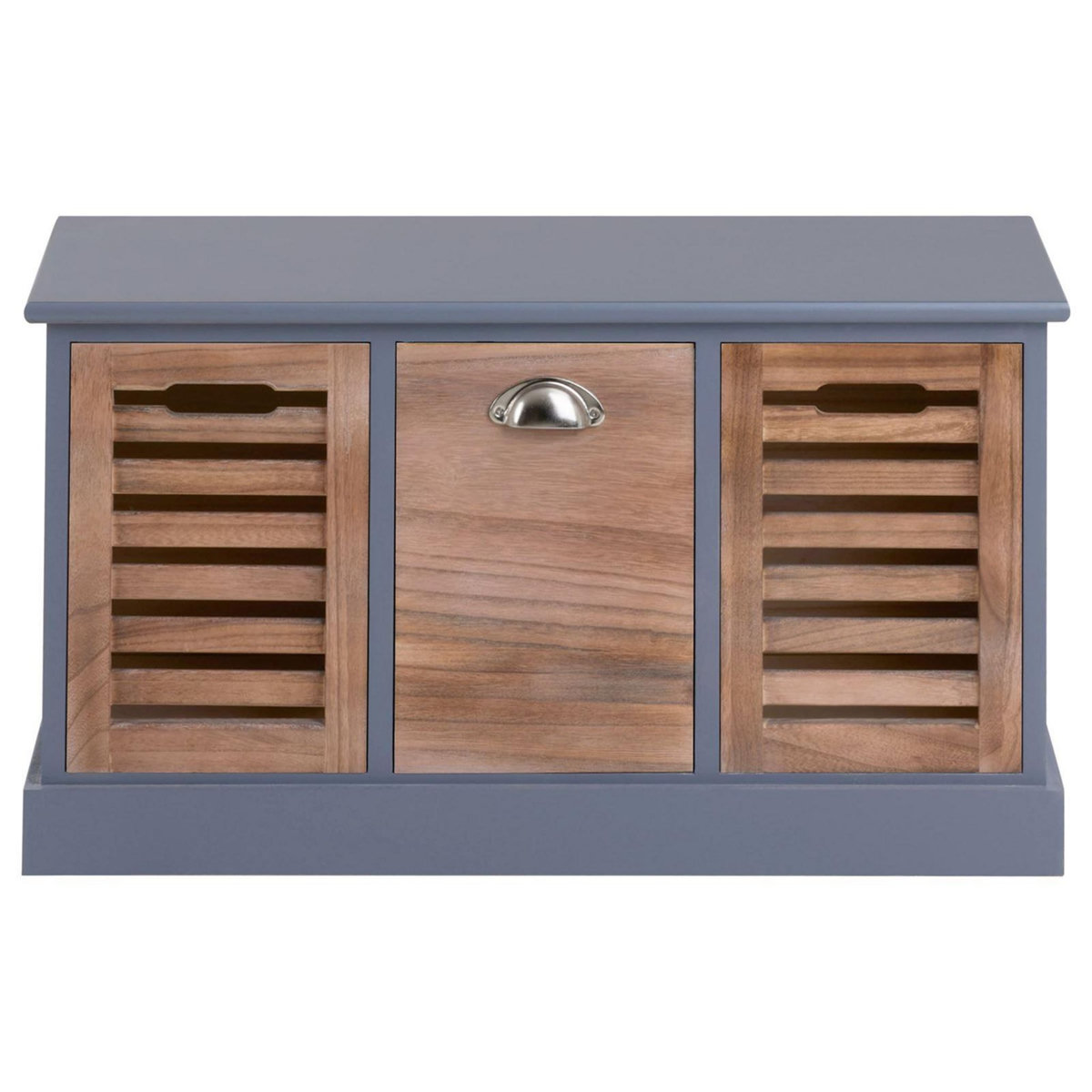 IDIMEX Banc de rangement TRIENT, 3 caisses