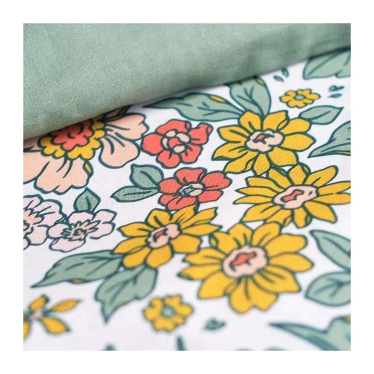 Today Parure de lit - TODAY - Sunshine - 119472 - 2 personnes - 260x240cm - Coton - Imprimé 11.47