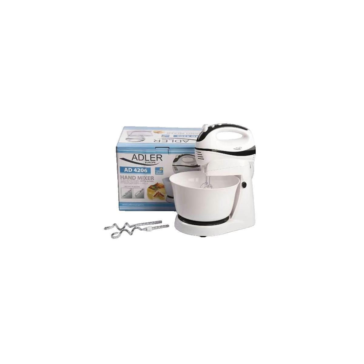 ADLER Batteur Adler AD 4206 Noir et Blanc