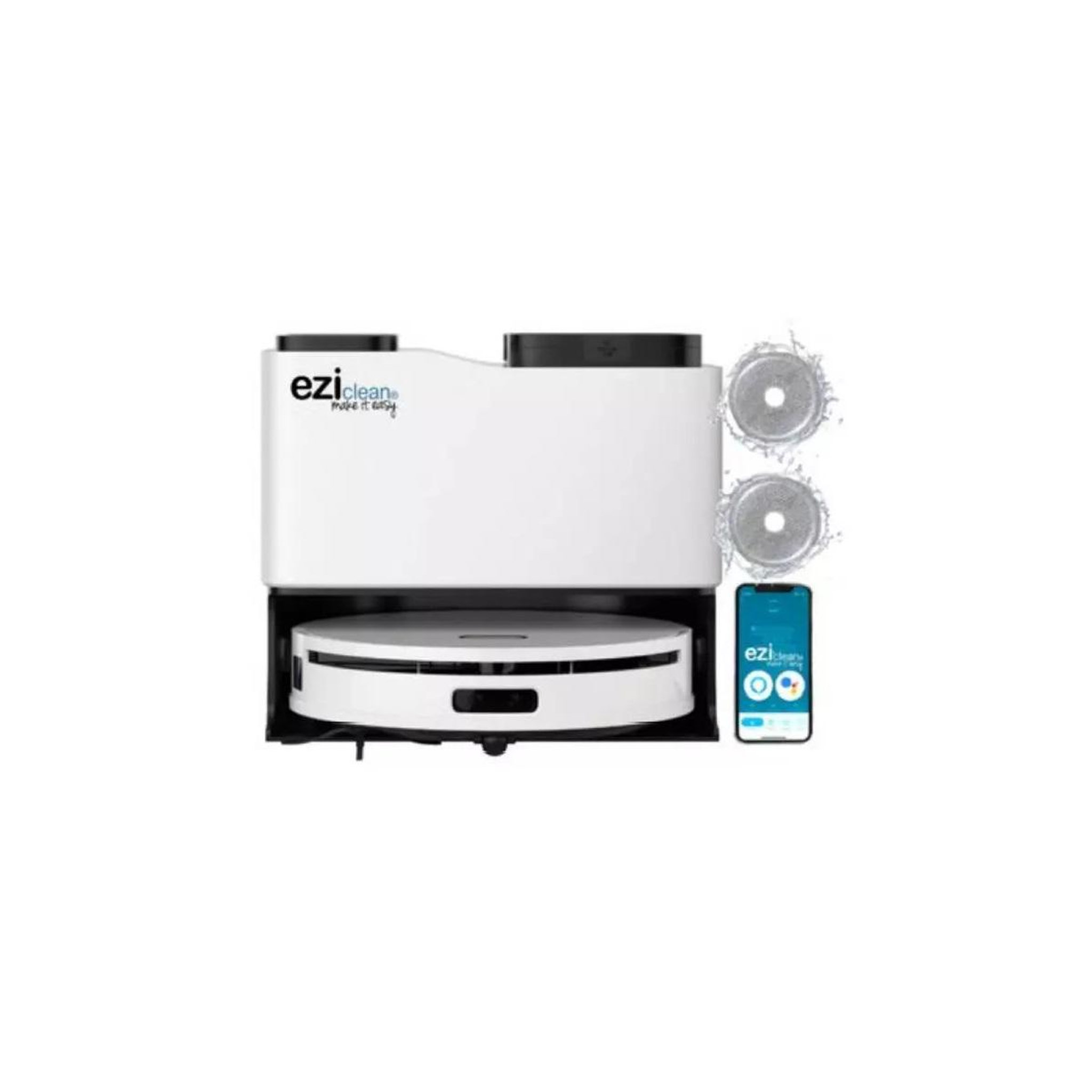 EZICLEAN Aspirateur/laveur  robot connecté - z15