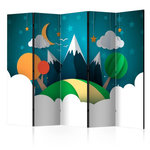 Paris Prix Paravent 5 Volets  Little Traveller  172x225cm