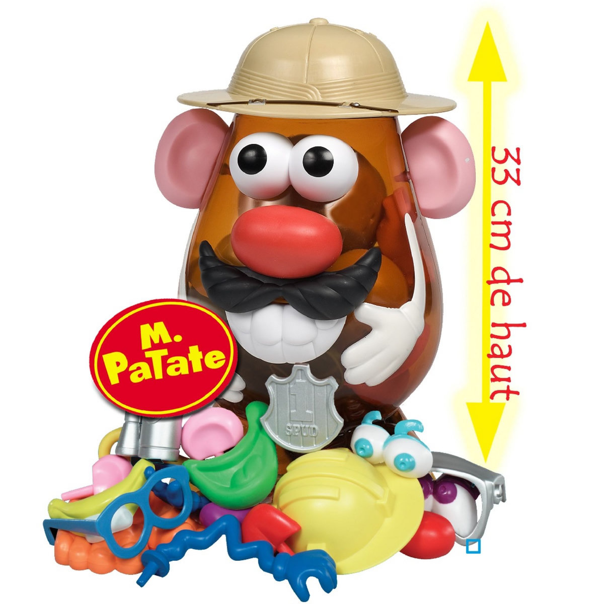 PLAYSKOOL Jeu Monsieur Patate Safari Playskool 33 cm