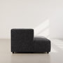 Voir la diapositive 6 : LISA DESIGN Curtis - canapé d'angle gauche 4 places avec accoudoir en tissu texturé