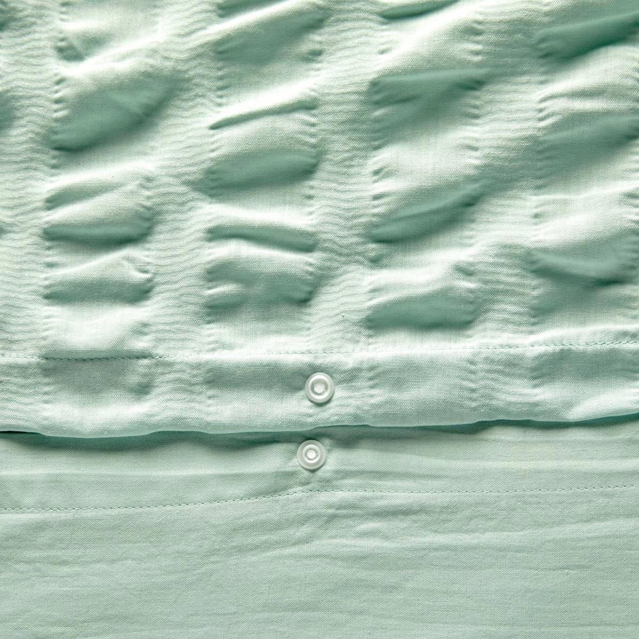 Voir la diapositive 3 : ATMOSPHERA Parure de lit 3 pièces  irhia  240x220cm vert céladon