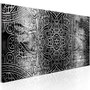 Voir la diapositive 1 : Paris Prix Tableau Imprimé  Mandala : Grey Depths