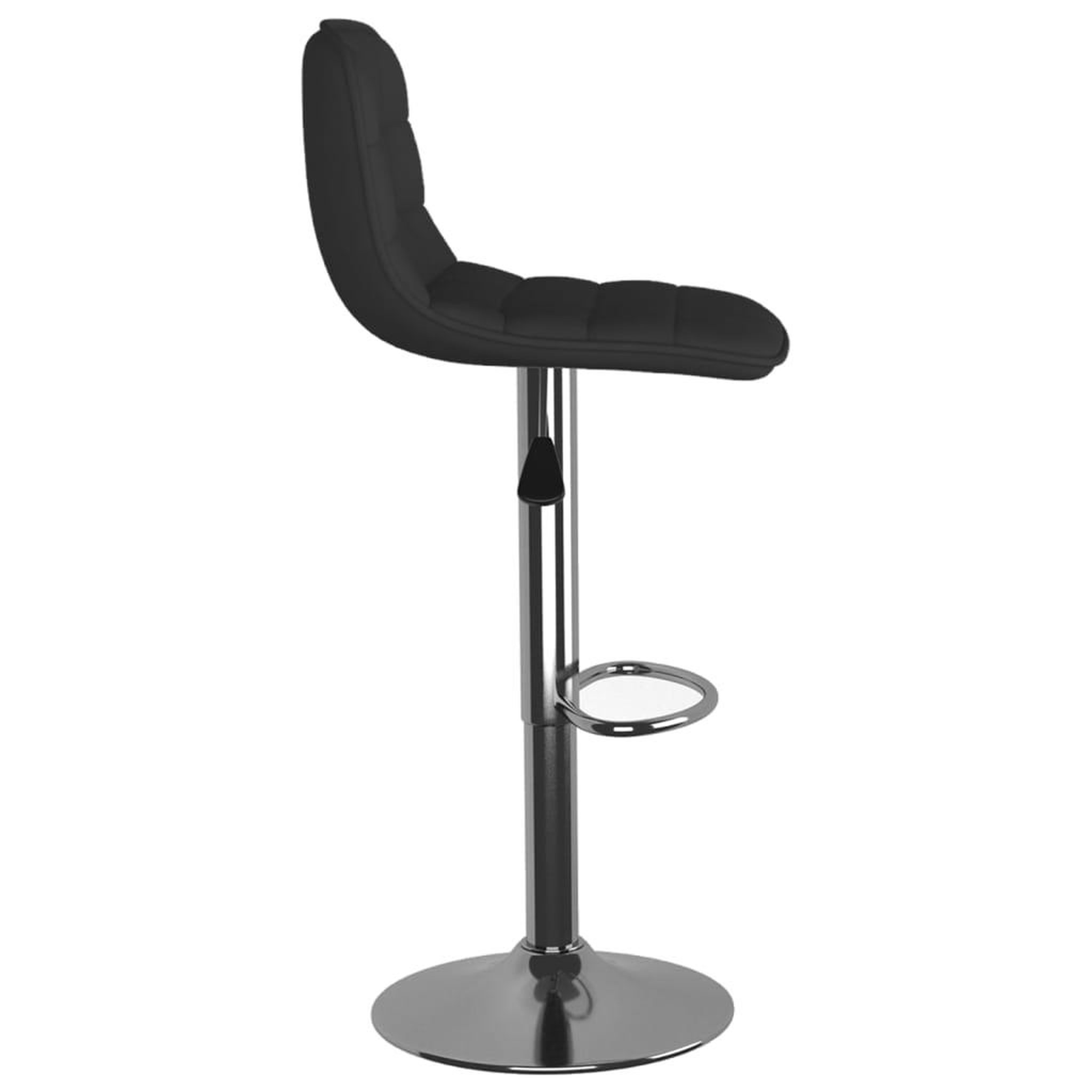 Voir la diapositive 5 : VIDAXL Tabourets de bar lot de 2 noir tissu