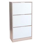 DIVERS Meuble à chaussure design Pratik. Coloris disponibles : Marron, Noir