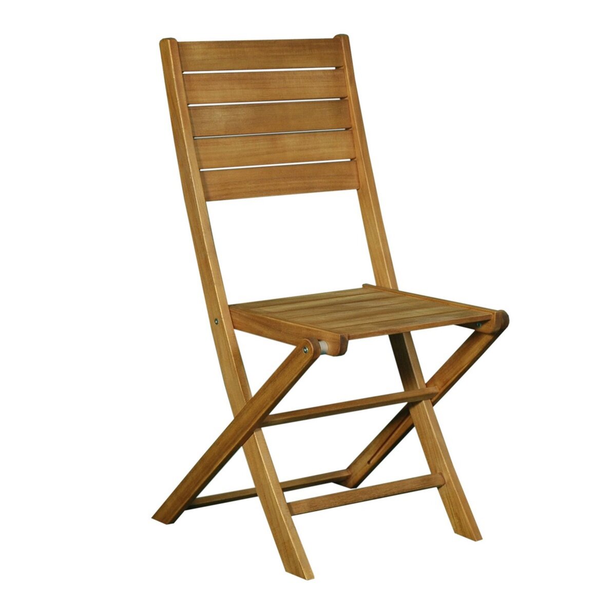 GARDENSTAR Chaise de jardin pliable 48x53x92cm bois ACACIA
