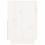 Voir la diapositive 4 : VIDAXL Table de chevet Blanc 60x34x51 cm Bois de pin solide