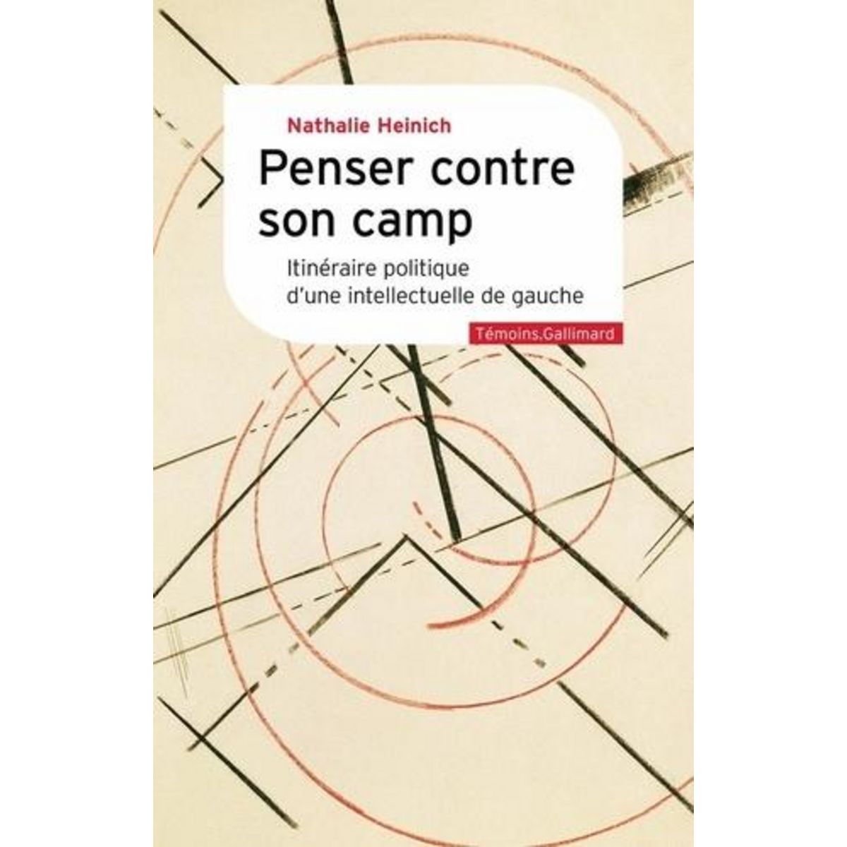 PENSER CONTRE SON CAMP. ITINERAIRE POLITIQUE D'UNE INTELLECTUELLE DE GAUCHE, Heinich Nathalie