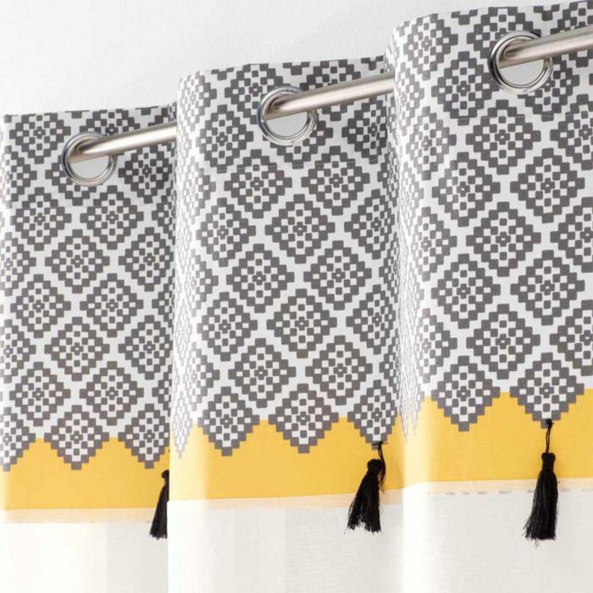 Paris Prix Rideau Voilage à Œillets  Neo Casa  140x240cm Blanc