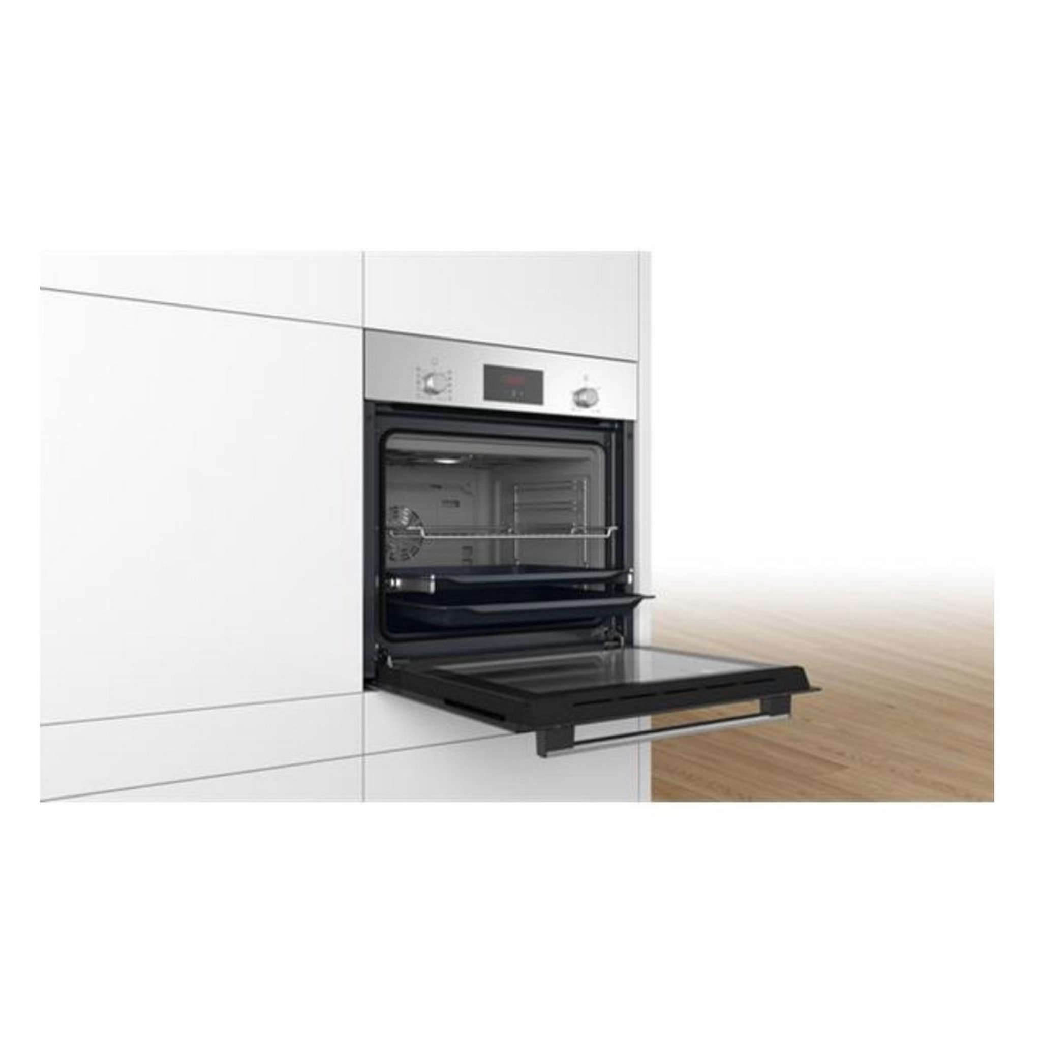 Voir la diapositive 5 : BOSCH Four intégrable 66l 60cm ecoclean inox - hbf154es0