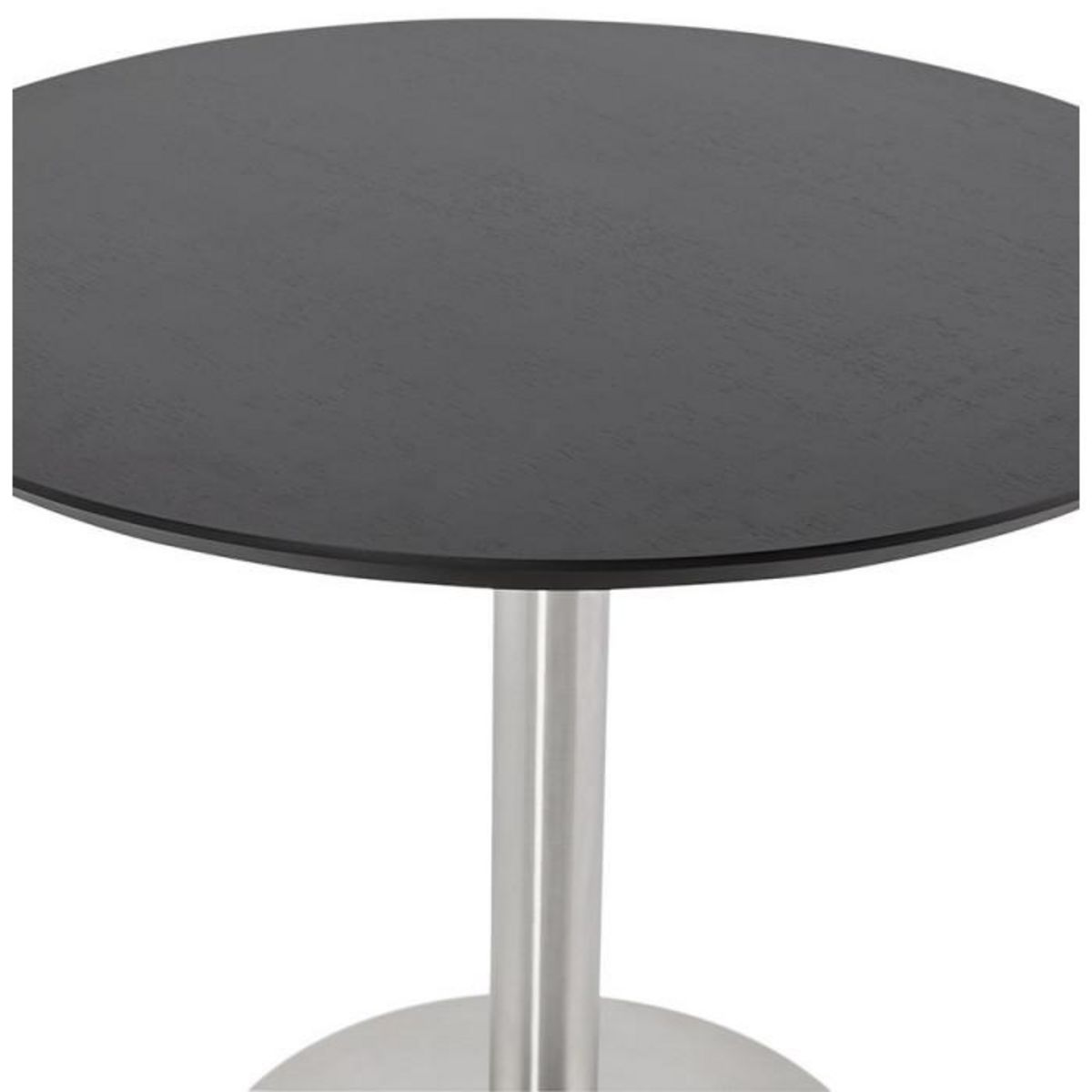 Paris Prix Table de Repas Design  Kansas  90cm Noir
