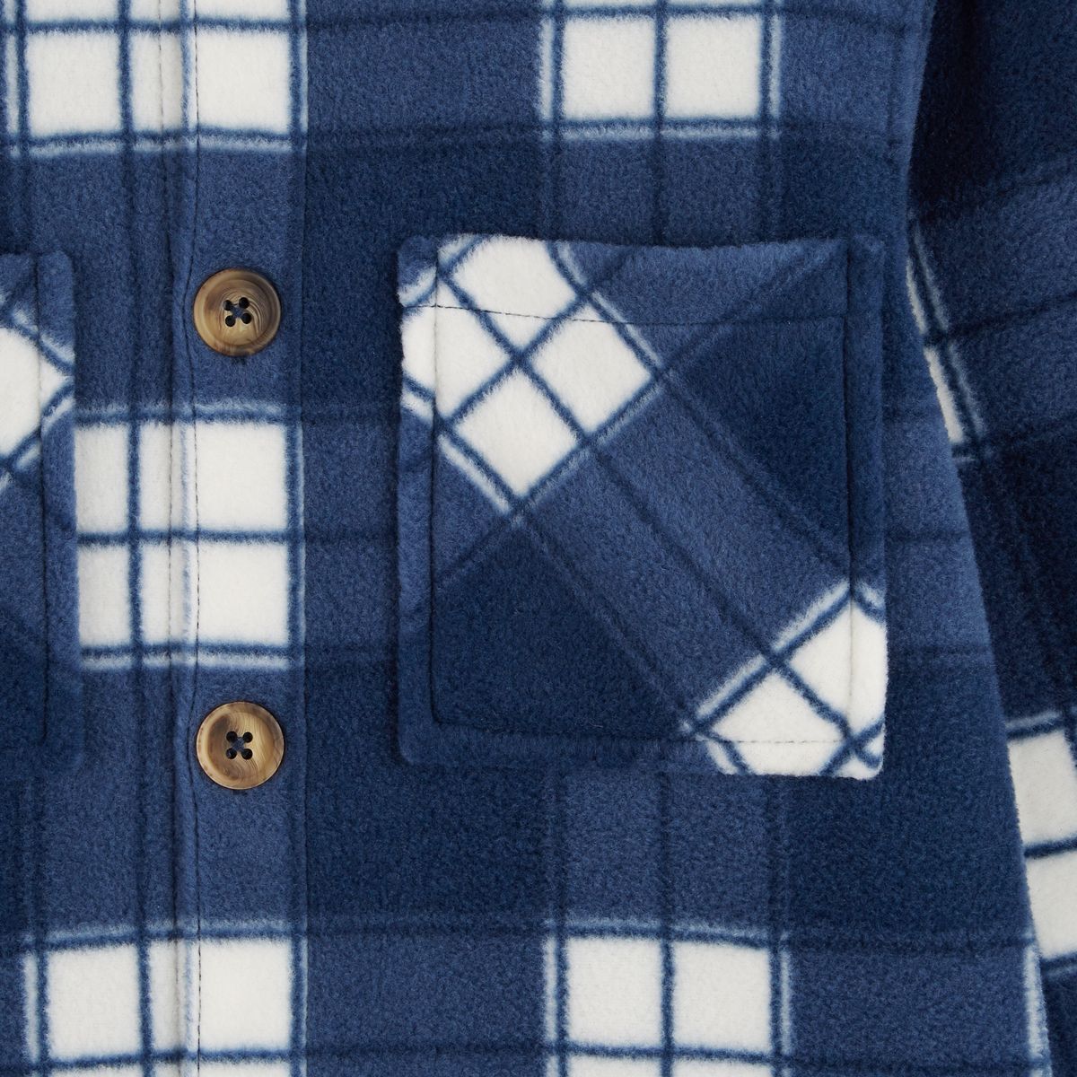 INEXTENSO Surchemise polaire bleu marine garçon