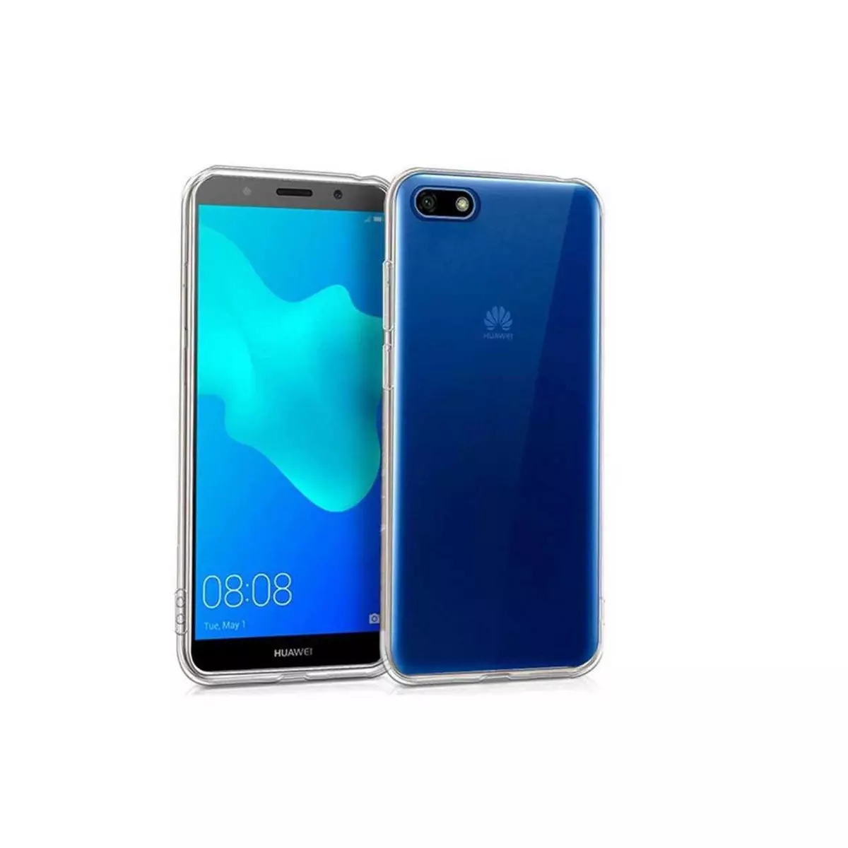 amahousse Coque Huawei Y5 2018 ultra-fine souple et transparente
