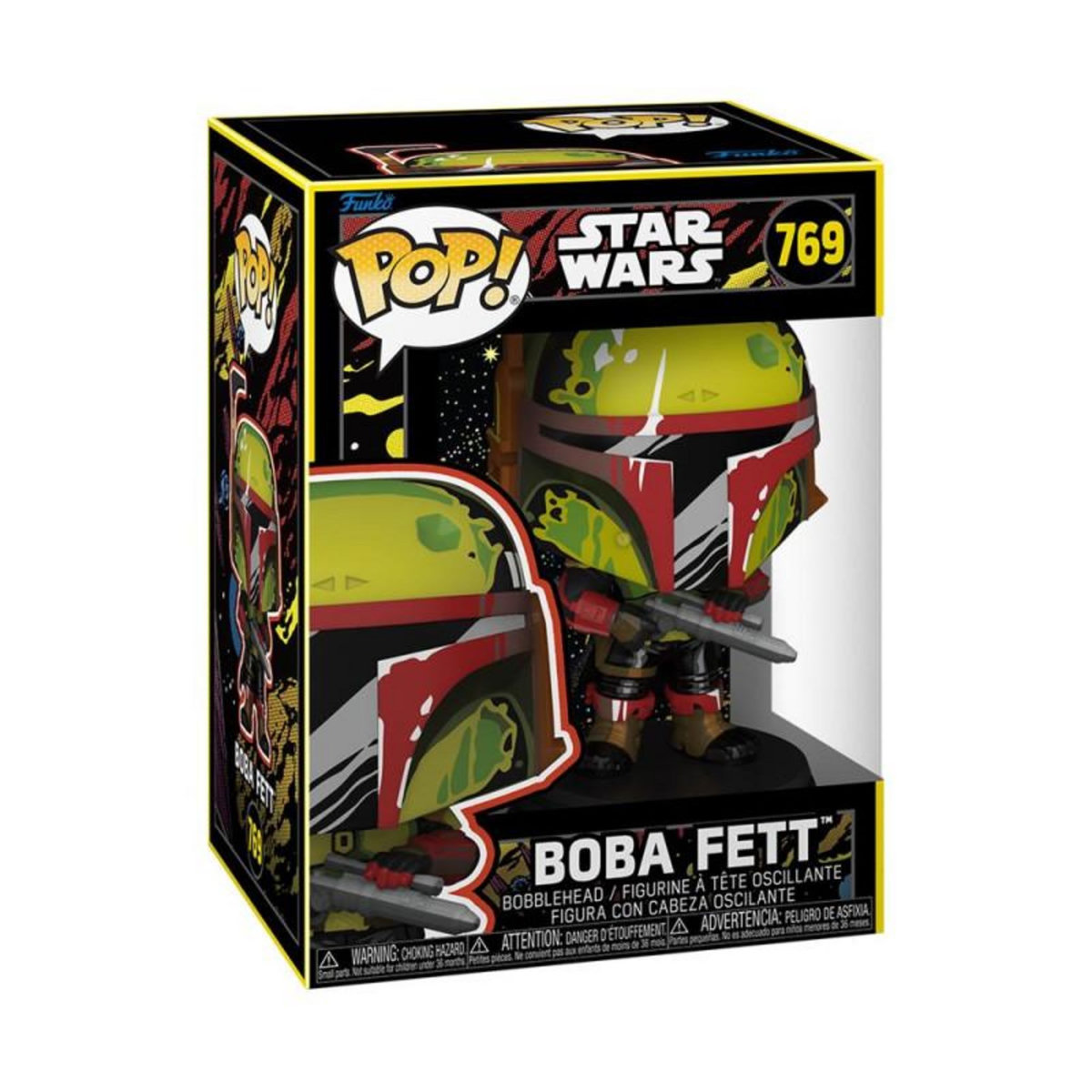 Funko Figurine Funko Pop Star Wars Book of Boba Fett Retro
