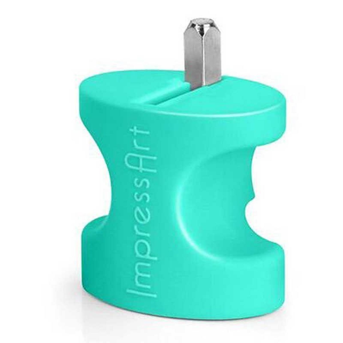 CREATIV COMPANY Tampon coeur pour gravure métal avec support - 3 mm