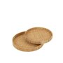 Voir la diapositive 3 : Paris Prix Lot de 2 Plateaux en Bambou  Refugio  45cm Naturel