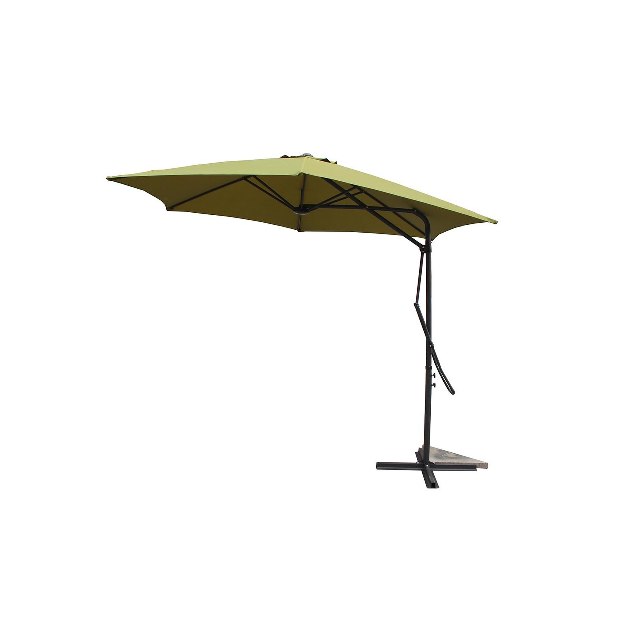 CONCEPT USINE Parasol  vert droit rond 294 x 294 m ALCUDIA