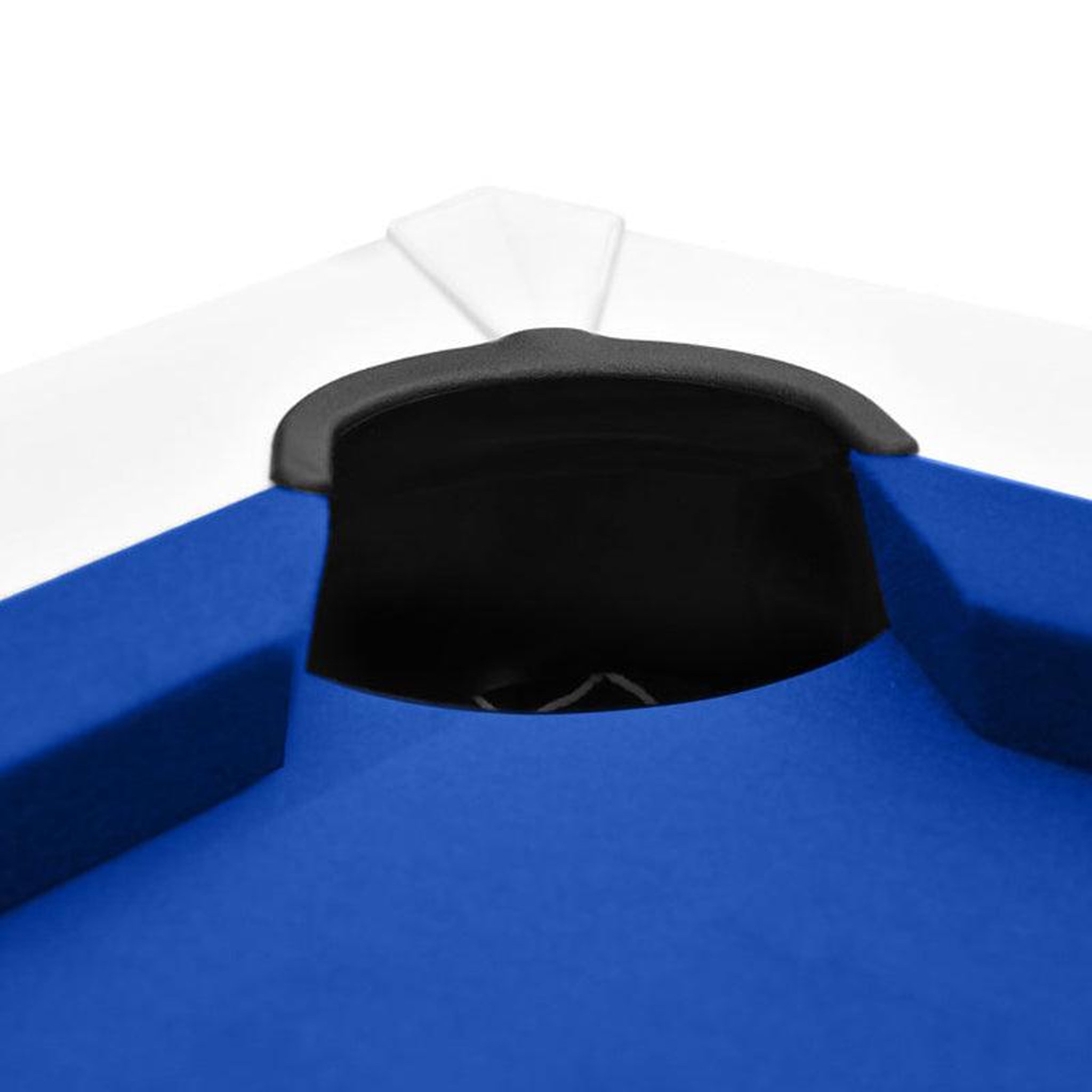 Voir la diapositive 3 : MAISON PAVANE Table de billard convertible blanche tapis bleu-eddie